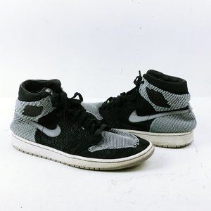 Nike Mens Air Jordan 1 Retro High OG Flyknit 'Shadow' Sneakers Size 12 (Posh343)